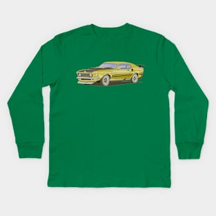 Car Kids Long Sleeve T-Shirt